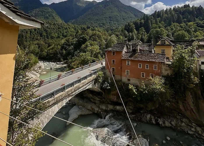 Casa Panoramica Sul Fiume Anza E Sul Monte Rosa